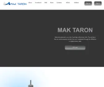 Mak-Taron.io(MAK TARON) Screenshot