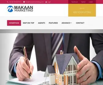 Makaanmarketing.com(Makaanmarketing) Screenshot