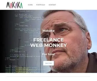 Makaka.no(Freelance Web Monkey) Screenshot