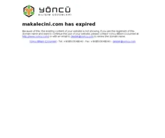 Makalecini.com(See related links to what you are looking for) Screenshot