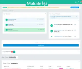 Makaleisi.com(Makale İşi) Screenshot