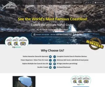 Makanacharters.com(Come and join us on our amazing Catamarans) Screenshot