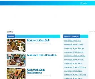 Makananoleholeh.com(Keaneragaman Makanan Khas Indonesia) Screenshot