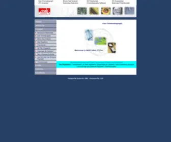 Makarandelectronics.com(Gas Chromatograph) Screenshot