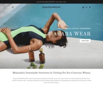 Makarawear.com(Makara wear) Screenshot