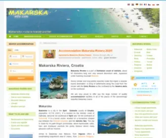Makarskainfo.com(Makarska riviera) Screenshot