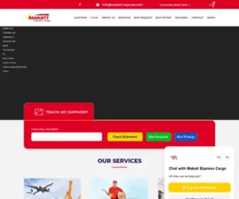 Makati-Express.com(Makati Express Cargo) Screenshot