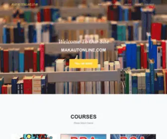 Makautonline.com(MAKAUT NOTES) Screenshot