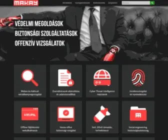 Makay.net(Makay Kiberbiztonsági Kft) Screenshot