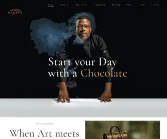 Makayachocolat.com(Makaya Chocolate) Screenshot