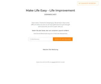 Make-Life-Easy.de(Make Life Easy) Screenshot