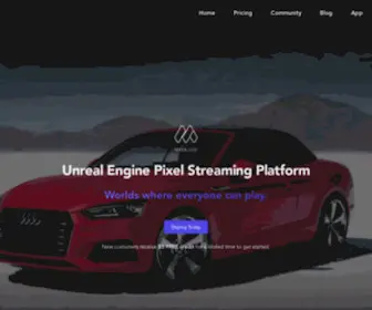 Make.live(Unreal Engine Pixel Streaming Platform) Screenshot