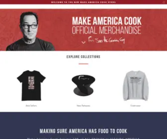 Makeamericacook.com(Make America Cook Official Merch Store) Screenshot