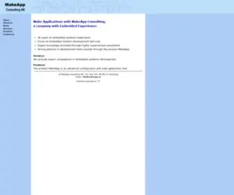 Makeapp.se(Makeapp) Screenshot