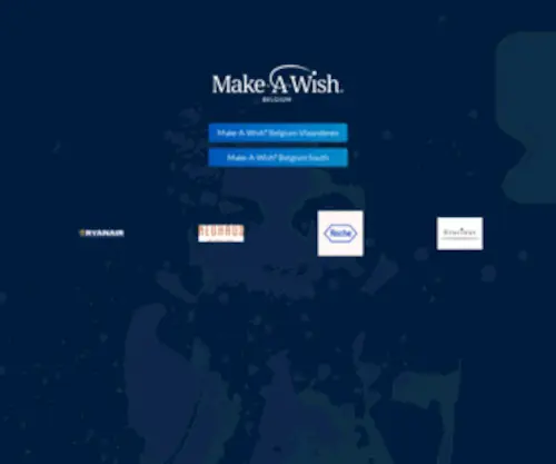 Makeawish.be(Wish gelooft in de helende kracht van een wens) Screenshot