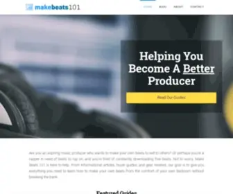 Makebeats101.com(How To Make Your Own Rap & Hip) Screenshot
