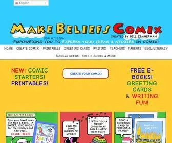 Makebeliefscomix.com(Create) Screenshot
