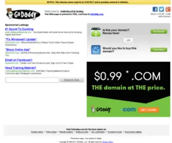 Makebucks.today(Makebucks today) Screenshot