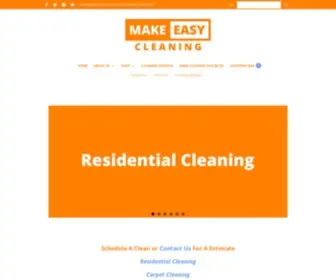 Makecleaningeasy.com(Make Cleaning Easy LLC) Screenshot