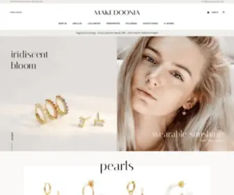Makedoonia.com(Tienda online de joyas de plata y bisutería) Screenshot