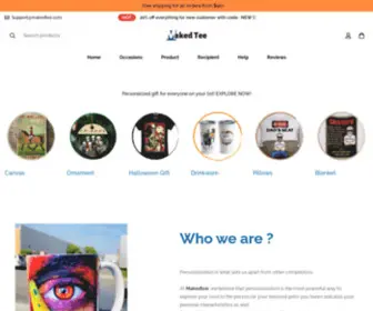 Makedtee.com(Maked Tee) Screenshot