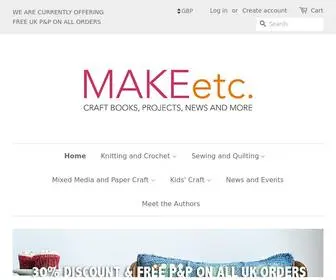 Makeetc.com(Craft Books) Screenshot