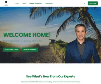 Makefloridayourhome.com(Florida Mortgage Lender) Screenshot