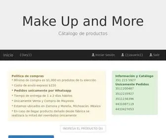 Makegeor.com(Cátalogo Maquillaje Mayoreo) Screenshot