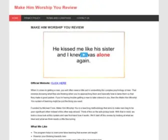 Makehimworshipyoureview.com(Make Him Worship You Review) Screenshot