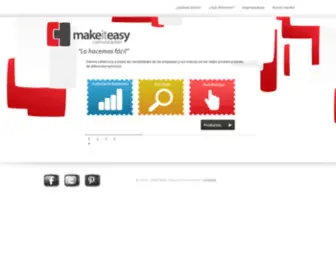 Makeiteasycomunicacion.com(Make it Easy) Screenshot