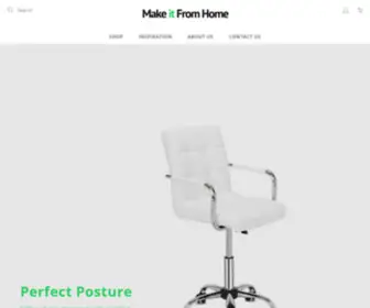 Makeitfromhome.com(The best way to make it from home) Screenshot