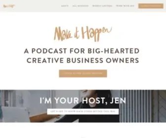 Makeithappenpodcast.com(Make It Happen) Screenshot