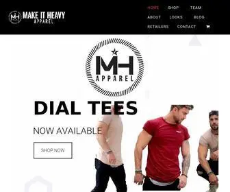 Makeitheavyapparel.com(Workout Clothes) Screenshot