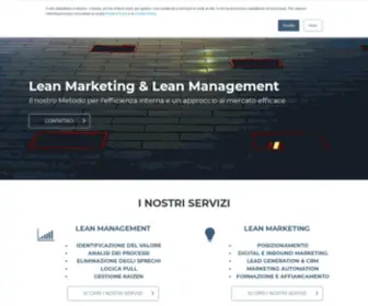 Makeitlean.it(Servizi di lean marketing e lean management per le imprese. Analisi vendite) Screenshot