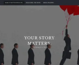 Makeitmatter.media(We bring it to life) Screenshot