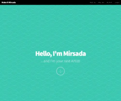 Makeitmirsada.com(Art) Screenshot