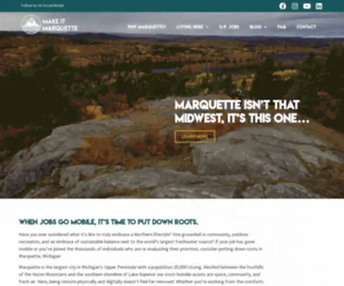 Makeitmqt.com(Make It Marquette • Marquette Isn’t That Midwest) Screenshot