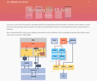Makeitopen.com(Building the F8 App) Screenshot