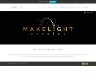 Makelightstudios.com(Capture your Imagination) Screenshot