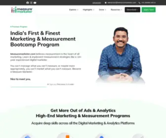 Makemarketer.com(Digital Marketing Bootcamp in India) Screenshot