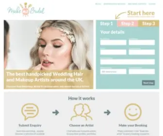 Makemebridal.co.uk(Make Me Bridal) Screenshot