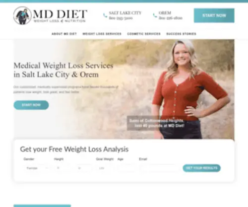 Makemefeelbetter.net(Medical Diet) Screenshot