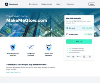 Makemeglow.com(makemeglow) Screenshot