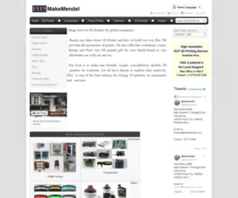 Makemendel.com(PrintrBoard) Screenshot