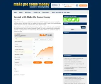 Makemesomemoney.co.uk(Trading Forex) Screenshot