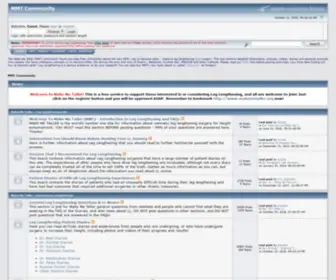 Makemetaller.org(MMT Community) Screenshot