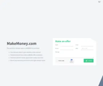 Makemoney.com(Make an Offer if you want to buy this domain. Your purchase) Screenshot