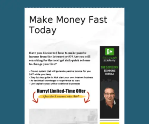 Makemoneyfasttoday.com(Free Bootstrap 4 Template by Colorlib) Screenshot