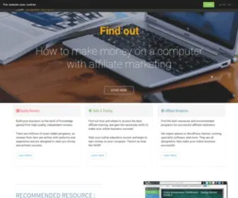 Makemoneyonacomputer.com(Make Money on a Computer) Screenshot