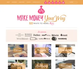Makemoneyyourway.com(Make Money Your Way) Screenshot